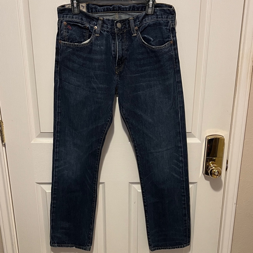 Polo by Ralph Lauren Men's Indigo Jeans Hampton Straight